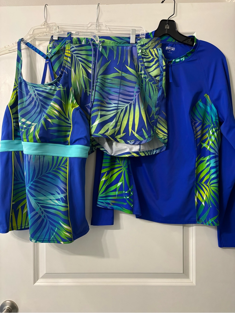 Lands End 3 piece mixed size bathing suit lot